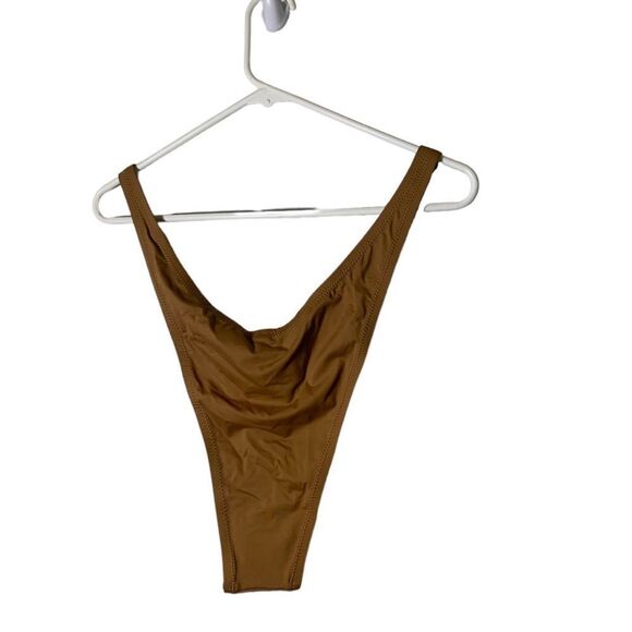 SKIMS Other - Skims NEW 4X Almond Micro Tanga Bikini Bottoms